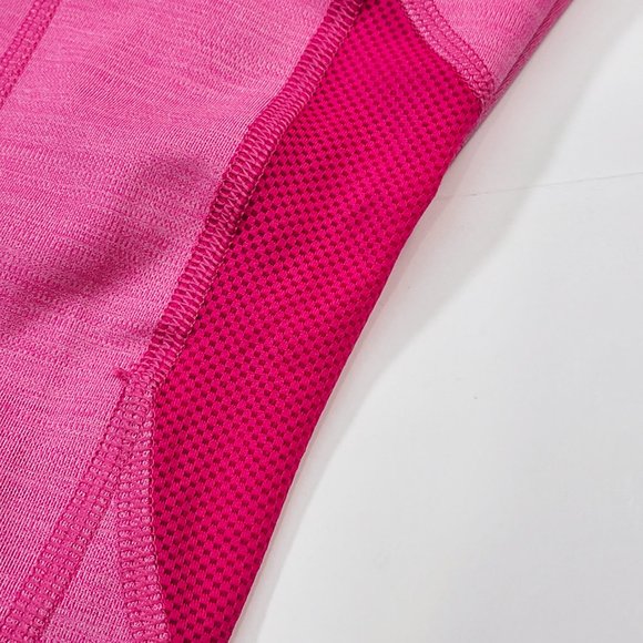 Nike Power Leggings Women's Dri Mid Rise Tight Fit Fast Crop Pink CZ9238-615 - Picture 4 of 7